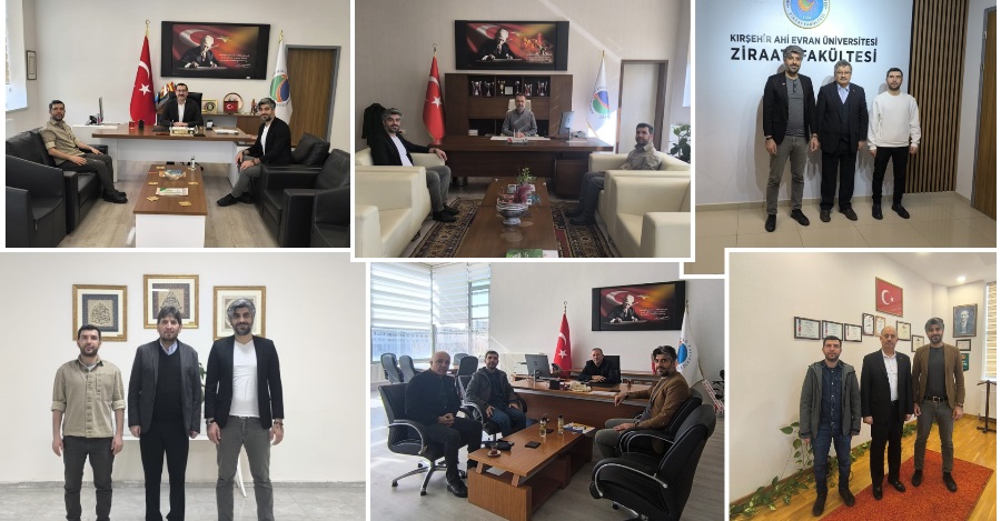 Kaeü Tto’Dan Fakülte Dekanlıklarına Ziyaretler