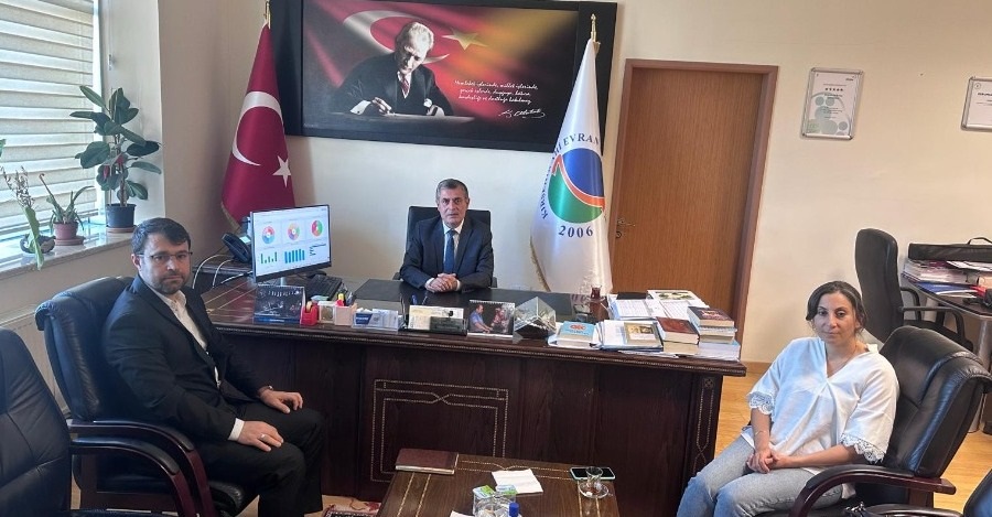 Rektör Yardımcımızı Ziyaret Ettik