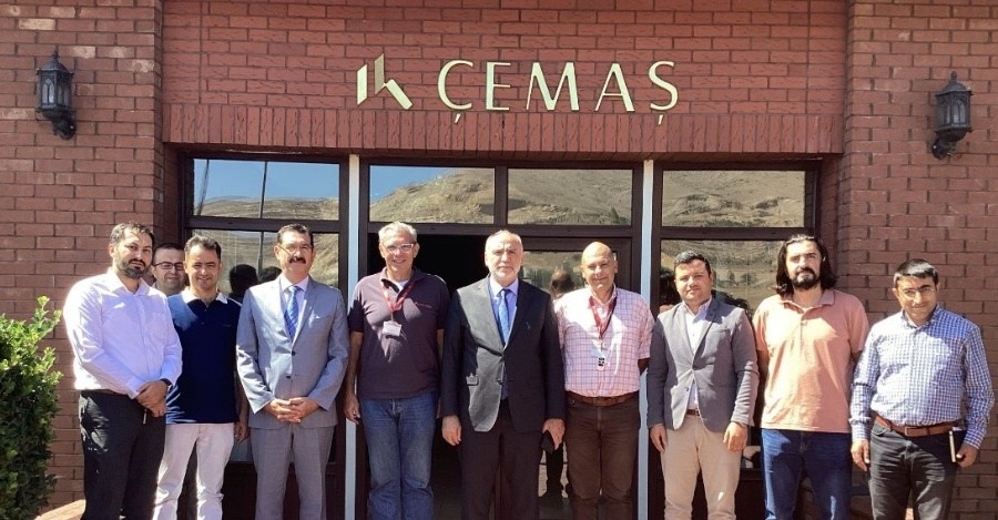 Kırşehir Ahi Evran Üniversitesi Rektör Yardımcısı Prof. Dr. Musa Özata İle Tto Yönetiminin Çemaş Ziyareti