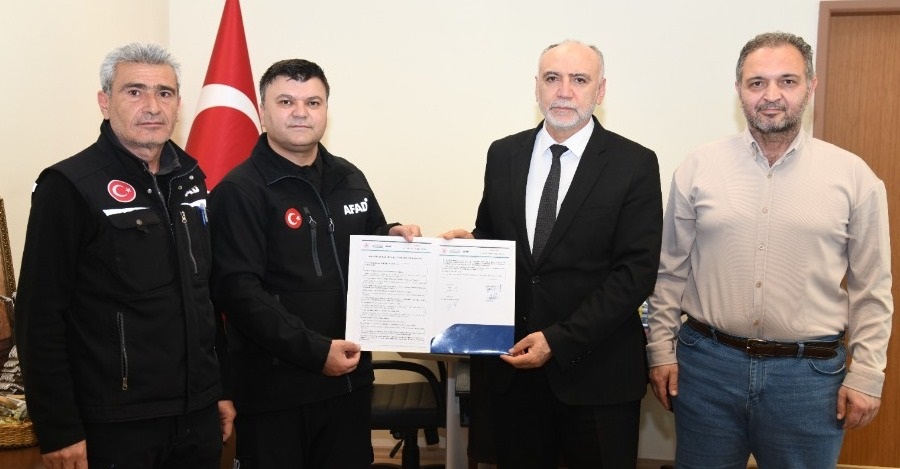 Afad-Yök İş Birliği Protokolü Kapsamında İl Müdür Yardımcısı Sayın Ekrem Canbolat Ve Rektör Yardımcısı Prof. Dr. Sayın Musa Özata İle İstişare Toplantısı