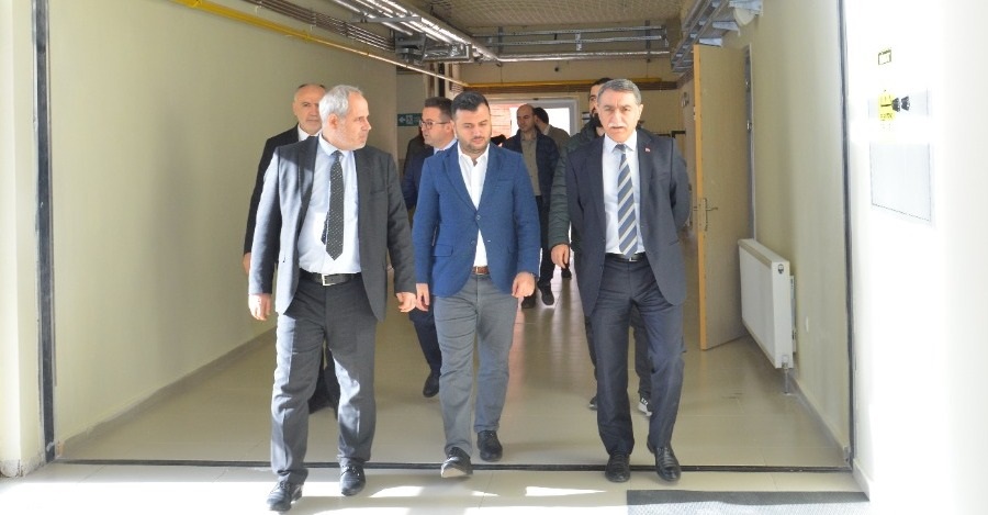 Rektörümüz Prof. Dr. Mustafa Kasım Karahocagil'den Birimimize Ziyaret