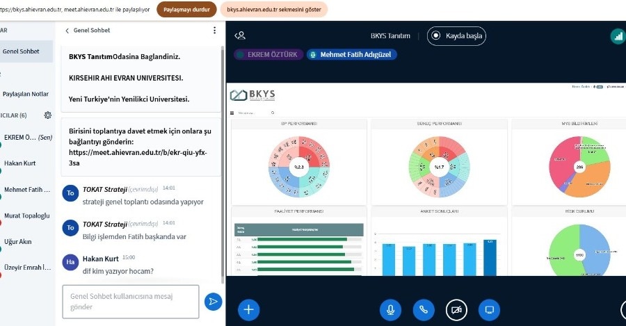 Tokat Gaziosmanpaşa Üniversitesine Bütünleşik Kalite Yönetim Sistemi Tanıtıldı