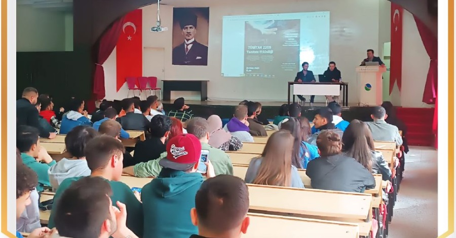 Tübitak 2209-A Ve 2209-B Proje Programları Hakkında Teknik Bilimler Meslek Yüksekokulunda Elektrik Ve Enerji, Elektrik Ve Otomasyon, Bilgisayar Teknolojileri Ve İnşaat Bölümlerine Eğitim Gerçekleştirildi