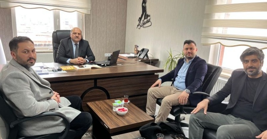 Kırşehir Sanayi Ve Teknoloji İl Müdürlüğü Görevine Atanan Sayın Hacı Daştan’I Makamında Ziyaret