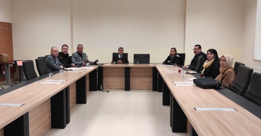 Kalite Yönetim Koordinatörlüğü Haftalık Toplantısı Gerçekleştirildi