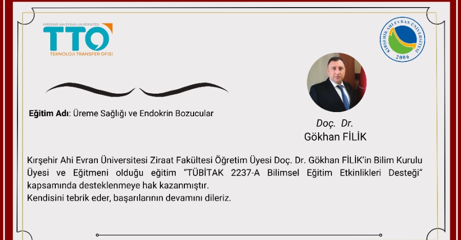 Akademisyenimizden Başarı