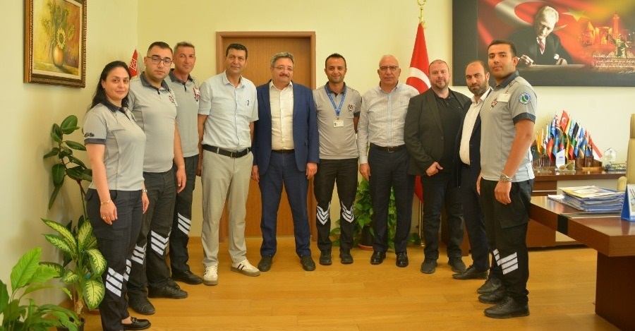Güvenlik Haftası Kapsamında Personelimizle Bir Araya Gelinerek Yerinde Değerlendirmeler Gerçekleştirildi