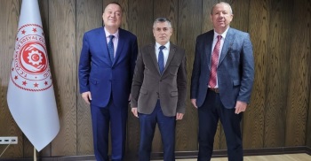 T.C. Çalışma Ve Sosyal Güvenlik Bakanlığı Avrupa Birliği Ve Mali Yardımlar Genel Müdürü Ziyaret Edildi