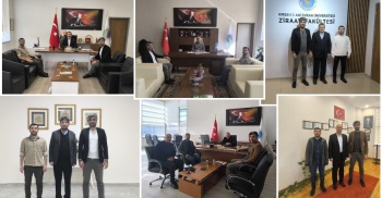 Kaeü Tto’Dan Fakülte Dekanlıklarına Ziyaretler