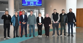 Karabük Üniversitesi Kurumsal İletişim Koordinatörlüğü Ekibinden Birimimize Ziyaret