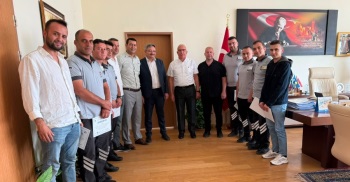 Genel Sekreterimizden Güvenlik Personeline Teşekkür