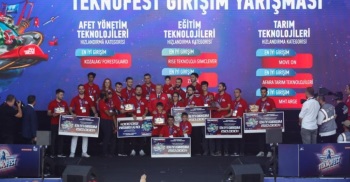 Teknofest Ankara’Da Öğretim Üyemiz Şefik Tekle'nin Projesine ’’En İyi Girişim’’ Ödülü
