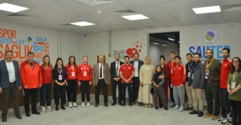 Şampiyon Milli Sporcularımız Sauter’İ Ziyaret Etti