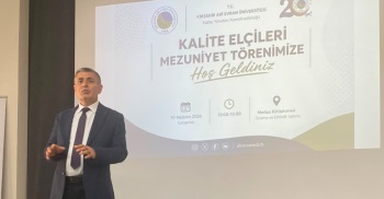 Birim Ve Bölüm Elçileri Kalite Mezuniyet Töreninde Buluştu