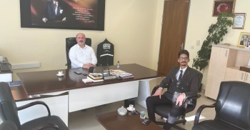 Üniversitemiz Afet Yönetimi Koordinatöründen Öğrenci İşleri Daire Başkanlığımıza Ziyaret