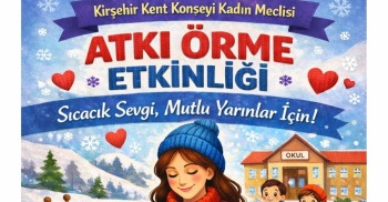 Örülen Atkılar İhtiyaç Sahibi Öğrencilerin İçini Isıtacak