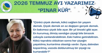 2026 Yılı Temmuz Ayı Yazarımız 