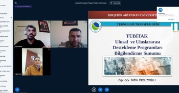 Kırşehir Ahi Evran Üniversitesi Tto’Dan “Lisansüstü İnovasyon Programı Fikirden Ticarileşmeye” Semineri