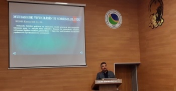 5018 Sayılı Kamu Mali Yönetimi Ve Kontrol Kanunu Ve Harcama Süresi Konulu Hizmet İçi Eğitim Verildi. 26.09.2019