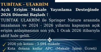 Springer Nature Açık Erişim Anlaşması
