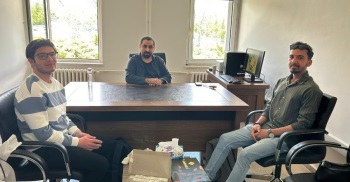 Irak'lı Öğrencilerin Ofis Ziyareti
