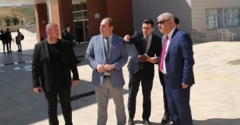 Genel Sekreterimiz, Daire Başkanımız Ve Beraberindeki Heyet Kampüs Alanında İncelemeler Yaptı