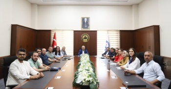 Üniversitemiz Ve Aksaray Üniversitesi Sürdürülebilirlik Koordinatörlükleri Arasında Deneyim Paylaşımı Yapıldı