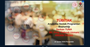 Tübitak 1001 - Bilimsel Ve Teknolojik Araştırma Projelerinin Desteklenmesi Çağrısı