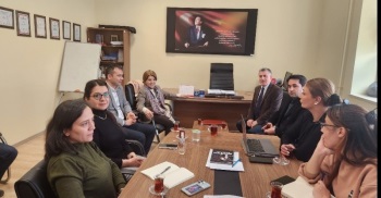 Yökak Kurul Üyesi Prof. Dr. Elif Çepni'ye Efqm Çalışmaları Hakkında Bilgi Verildi