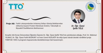 Akademisyenimizden Başarı