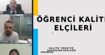Öğrenci Kalite Elçileri, Kalite Saati’Nde Karar Süreçlerine Katılımı Gündeme Taşıdı