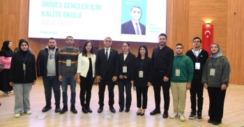 Unıdes Gençler İçin Kalite Okulu Açılış Oturumu Ve Rektör - Öğrenci Kalite Elçisi Buluşması Gerçekleşti