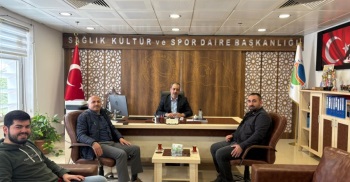 Sağlık Kültür Ve Spor Daire Başkanlığı Ziyareti