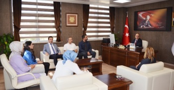 Kırşehir Ahi Evran Üniversitesi Pilot Sağlık Koordinatörlüğü Temel Paydaşı İl Sağlık Müdürlüğü İle Toplandı.