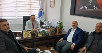 Daire Başkanımızdan Neşet Ertaş Güzel Sanatlar Fakültesi Dekanlığına Ziyaret