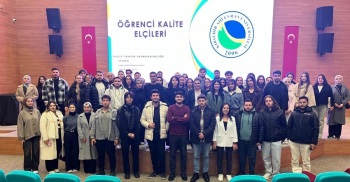 Öğrenci Kalite Elçilerine Yönelik Efqm Eğitimi Ve Söyleşi Gerçekleştirildi