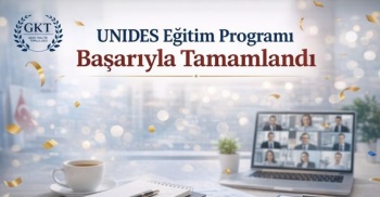 Unıdes Eğitim Programı Başarıyla Tamamlandı
