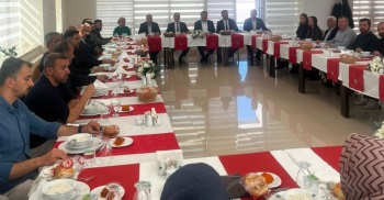 Rektörümüz Prof. Dr. Mustafa Kasım Karahocagil Başkanlığımız Personeli İle Bir Araya Geldi