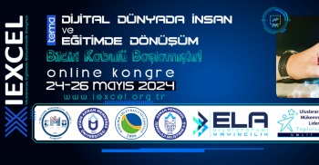 Üniversitemiz 4. Uluslararası Eğitimde Mükemmellik Kongresine Çevrim İçi Olarak Ev Sahipliği Yaptı