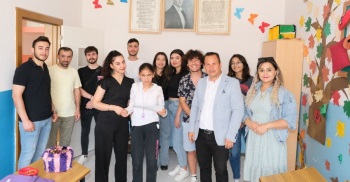 Başkanlığımız Özel Eğitim Okulunda Karne Dağıtımında