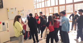 Kırşehir Spor Lisesi Öğrencilerini Merkez Kütüphanede Ağırladık.