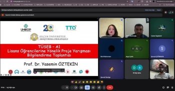 Tüseb A1 Proje Yarışması Bilgilendirme Etkinliği Gerçekleştirildi