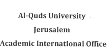 İdb Başkanı, Filistin Al Quds Üniversitesine Görevli Olarak Gitmiştir.(13-17 Nisan 2019)