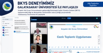 Üniversitemizin B K Y S Deneyimi Galatasaray Üniversitesi İle Paylaşıldı