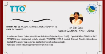 Akademisyenimizden Başarı