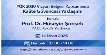 Kalite Saatinde Yök 2030 Vizyonu Konuşuldu