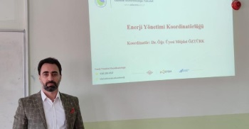 Kaman Uygulamalı Bilimler Yüksekokulu Ve Kaman Meslek Yüksekokulu'na Enerji Yönetimi Ve Verimliliği Konulu Sunum Gerçekleştirildi