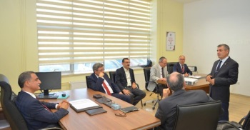 Efqm Saha Değerlendirmesi Öncesi Rektörümüzden Koordinatörlüğümüze Ziyaret