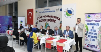 Kırşehir Ahi Evran Üniversitesi Sağlık, Kültür Ve Spor Daire Başkanlığından İftar Buluşması