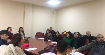 Sosyal Bilimler Enstitüsü'nde Eğitim Ve Bilgilendirme Toplantısı Gerçekleştirildi.